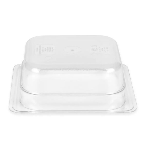 Cambro Camwear 1/6 Size Clear Polycarbonate Food Pan 2 1/2" Deep - Image 4